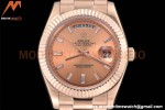 Rolex - DayDate 40mm Flt/Pres RG/RG Champagne Diamond GDF MY8215