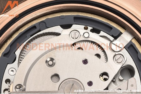 Rolex - DayDate 40mm Flt/Pres RG/RG Green Roman GDF MY8215