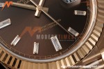Rolex - DayDate 228235 40mm Flt Pres RG/RG Brn/Dia VSF V2 VS3255
