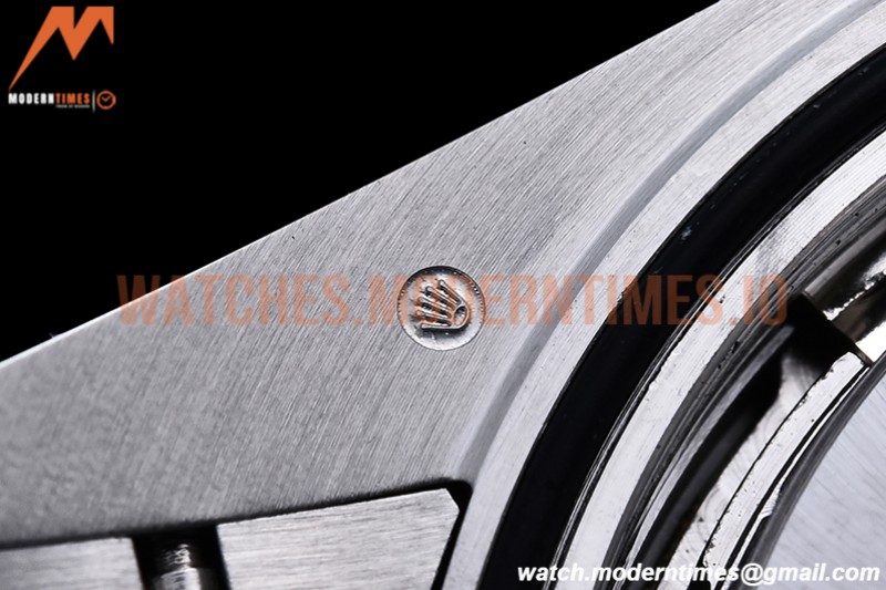 Rolex - DayDate 40mm Flt Pres SS/SS Wht/Rm EWF VR3255