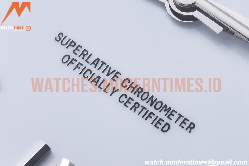 Rolex - DayDate 40mm Flt Pres SS/SS Wht/Rm EWF VR3255