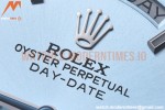 Rolex - DayDate 40mm Flt Pres SS/SS I-Blue/Stk EWF VR3255