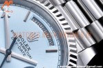Rolex - DayDate 40mm Flt Pres SS/SS I-Blue/Rm EWF VR3255