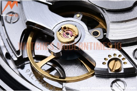 Rolex - DayDate 40mm Flt Pres SS/SS Black/Stk EWF VR3255