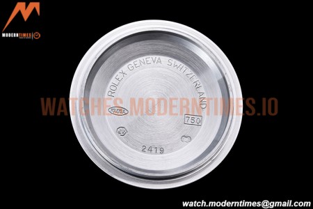 Rolex - DayDate 40mm Flt Pres SS/SS Grey/Stk EWF VR3255