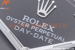 Rolex - DayDate 40mm Flt Pres SS/SS Grey/Stk EWF VR3255