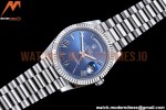 Rolex - DayDate 40mm Flt Pres SS/SS Blue/Rm EWF VR3255