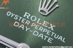 Rolex - DayDate 40mm Flt Pres SS/SS Grn/Rm EWF VR3255