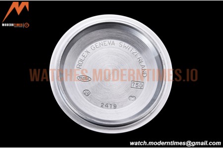 Rolex - DayDate 40mm Flt Pres SS/SS Silv/Dia EWF VR3255