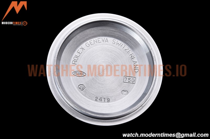 Rolex - DayDate 40mm Flt Pres SS/SS Silv/Dia EWF VR3255