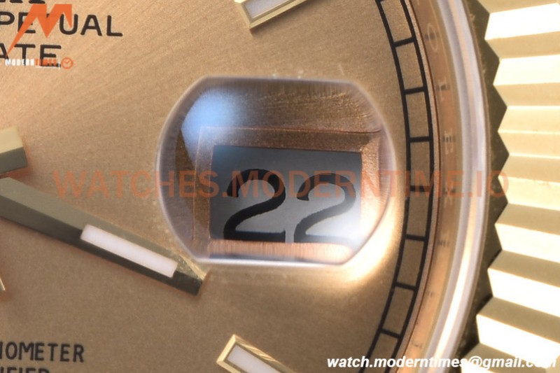 Rolex - DayDate 40mm Flt Pres YG/YG RG/Stk EWF VR3255