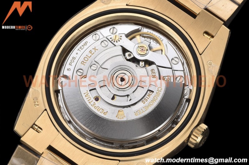 Rolex - DayDate 40mm Flt Pres YG/YG RG/Stk EWF VR3255