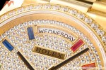 Rolex - DayDate 36mm 128238 Flt Pres YG/YG Diamond Dial RAF A2836