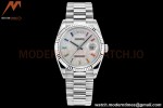 Rolex - DayDate 36mm 128239 Flt Pres SS/SS Diamond Dial RAF A2836