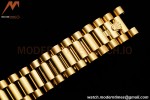 Rolex - DayDate 36mm 18038 Flt Pres YG/YG Tiger Eye Dial RAF A2836