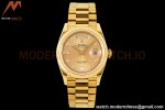 Rolex - DayDate 36mm 128238 Flt Pres YG/YG Gold/Diam RAF A2836