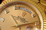 Rolex - DayDate 36mm 128238 Flt Pres YG/YG Gold/Diam RAF A2836