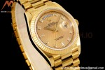 Rolex - DayDate 36mm 128238 Flt Pres YG/YG Gold/Diam RAF A2836