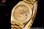 Rolex - DayDate 36mm 128238 Flt Pres YG/YG Gold/Diam RAF A2836