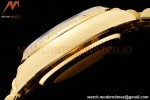 Rolex - DayDate 36mm 128238 Flt Pres YG/YG Diam Green Dial RAF A2836