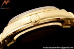 Rolex - DayDate 36mm 128348 Flt Pres YG/YG Diam/Rmn Carnelian Dial RAF A2836