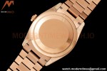 Rolex - DayDate 36mm 128235 Flt Pres RG/RG Flt/Rmn Green Dial RAF A2836