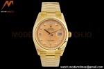 Rolex - DayDate 36mm 128238 Flt Pres YG/YG Gold/Dia EWF A2836