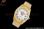 Rolex - DayDate 36mm 128238 Flt Pres YG/YG Wht/Rmn EWF A2836
