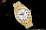 Rolex - DayDate 36mm 128238 Flt Pres YG/YG Wht/Rmn EWF A2836