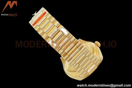 Rolex - DayDate 36mm 128238 Flt Pres YG/YG Brn/Dia EWF A2836