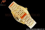 Rolex - DayDate 36mm 18238 Flt Pres YG/YG Malachite Green EWF A2836