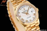 Rolex - DayDate 36mm 128238 Flt Pres YG/YG Wht/Rmn TWSF A2836