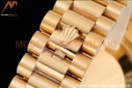 Rolex - DayDate 36mm 128238 Flt Pres YG/YG Grn/Stk TWSF A2836