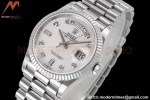 Rolex - DayDate 36mm 128239 Flt Pres SS/SS Mop/Dia TWSF A2836