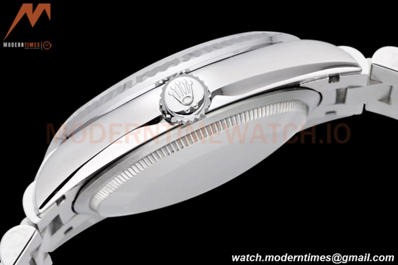 Rolex - DayDate 36mm 128239 Flt Pres SS/SS Blue/Dia TWSF A2836