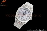 Rolex - DayDate 36mm 128239 Flt Pres SS/SS White MOP Diam EWF A2836