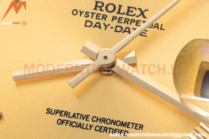 Rolex - DayDate 228238 40mm Flt/Pres YG/YG Gold/Rmn GDF MY8215