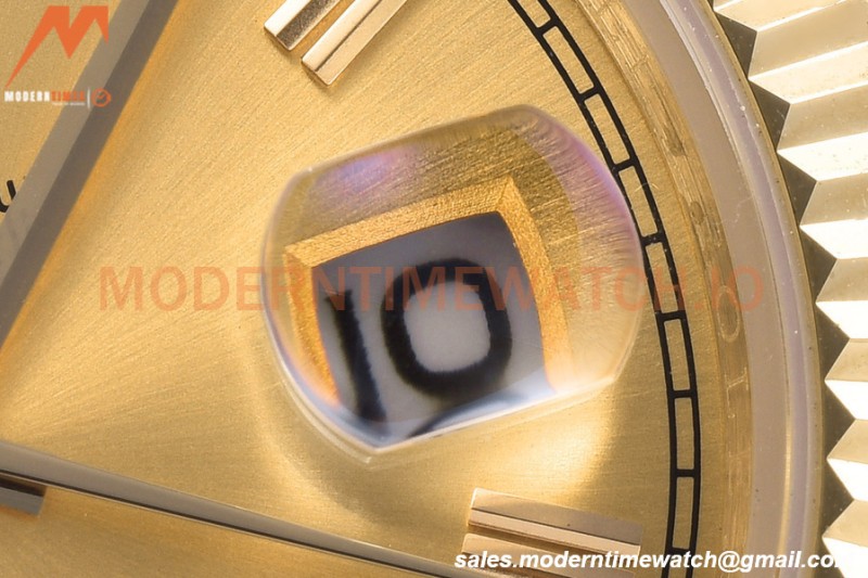 Rolex - DayDate 228238 40mm Flt/Pres YG/YG Gold/Rmn GDF MY8215