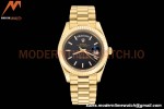 Rolex - DayDate 228238 40mm Flt/Pres YG/YG Black/Rmn GDF MY8215