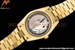 Rolex - DayDate 228238 40mm Flt/Pres YG/YG Black/Rmn GDF MY8215