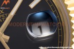 Rolex - DayDate 228238 40mm Flt/Pres YG/YG Black/Rmn GDF MY8215