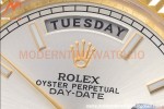Rolex - DayDate 228238 40mm Flt/Pres YG/YG Silv/Stk GDF MY8215