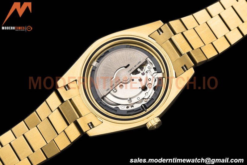 Rolex - DayDate 228238 40mm Flt/Pres YG/YG All Black/Dia GDF MY8215