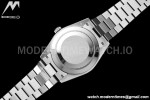 Rolex - DayDate 40mm Flt Pres SS/SS Grey/Stk EWF VR3255