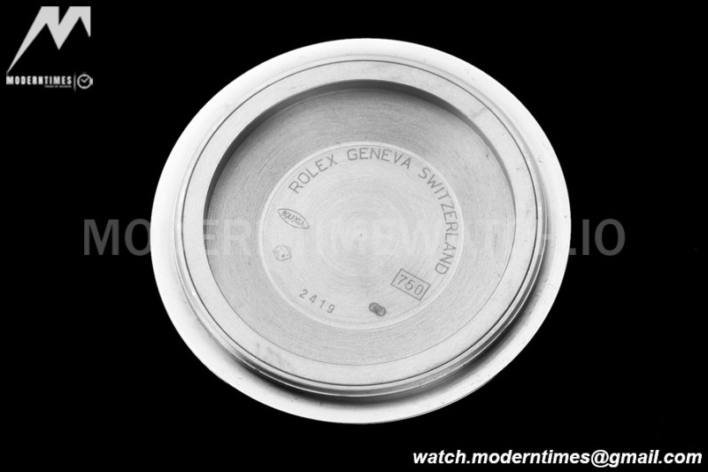 Rolex - DayDate 40mm Flt Pres SS/SS Grey/Stk EWF VR3255