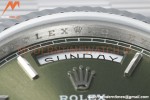 Rolex - DayDate 40mm Flt Pres SS/SS Grey/Stk EWF VR3255
