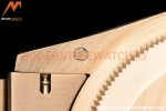 Rolex - DayDate 36mm 128235 Flt Pres RG/RG Silv/Dia V5 QF VR3255