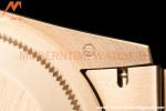 Rolex - DayDate 36mm 128235 Flt Pres RG/RG Silv/Dia V5 QF VR3255