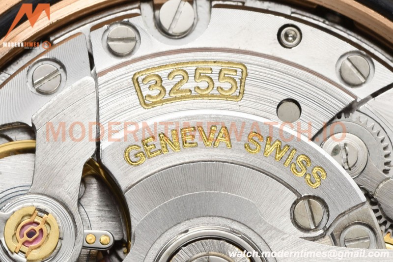 Rolex - DayDate 36mm 128235 Flt Pres RG/RG Silv/Dia V5 QF VR3255