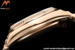 Rolex - DayDate 36mm 128235 Flt Pres RG/RG B-Grn/Dia V5 QF VR3255